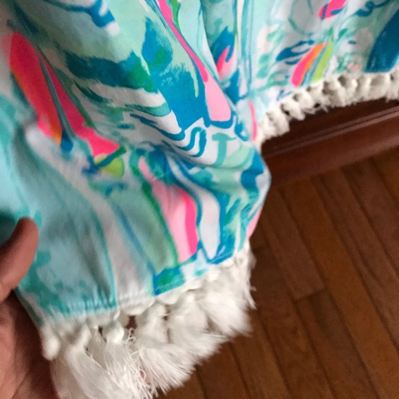 NWT Lilly Pulitzer Marble off the shoulder dress - Picture 6 of 7